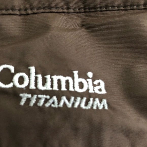 Columbia Titanium Omni Tech Brown Snow Pants XL - Picture 6 of 13